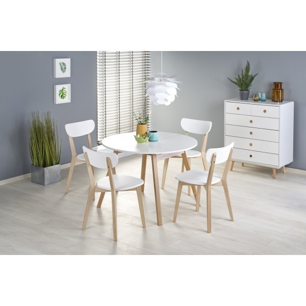 Caliss pyre jatkettava valkoinen pyt 102 + 40 cm