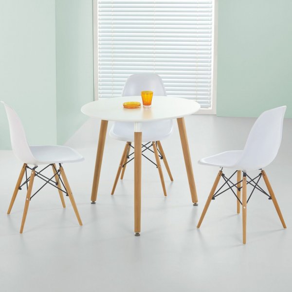 Nesto- ruokap�yt� - py�re� - Valkoinen