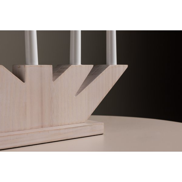 Verbier pöytävalaisin - Whitewash Verbier pöytävalaisin - Whitewash