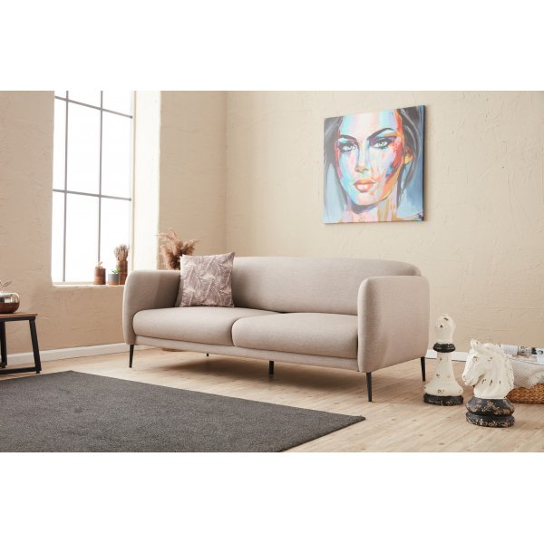 Venus 3-istuttava vuodesohva - Cream Venus 3-istuttava vuodesohva - Cream