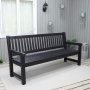 Brooklyn Bench - musta