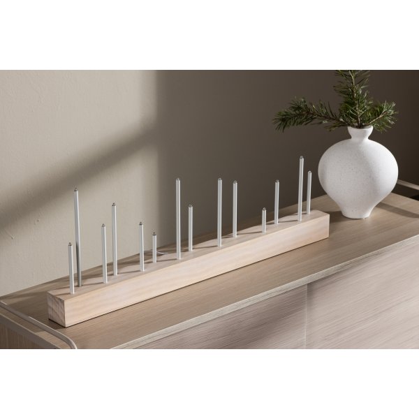 Kungsberget pöytävalaisin - Whitewash Kungsberget pöytävalaisin - Whitewash