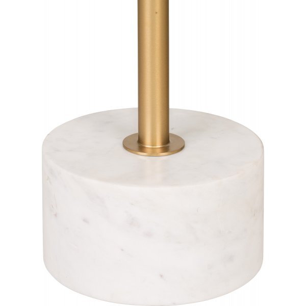 Lecco pyre sivupyt marmorialustalla ja messingill 51 cm