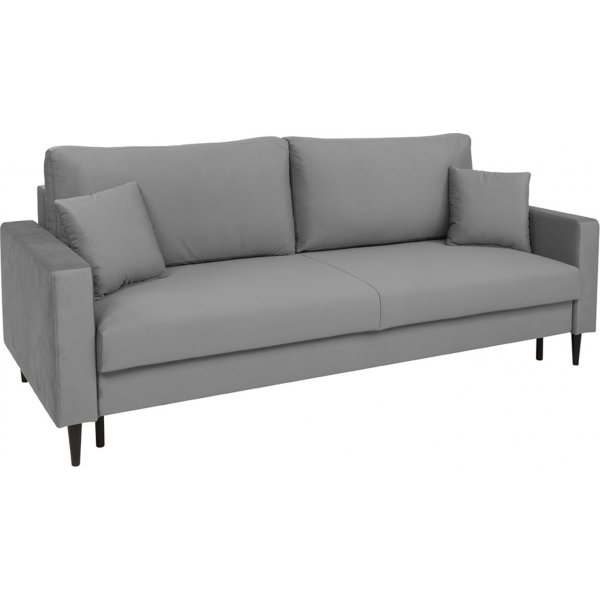 Rimi 3-istuttava vuodesohva - Harmaa