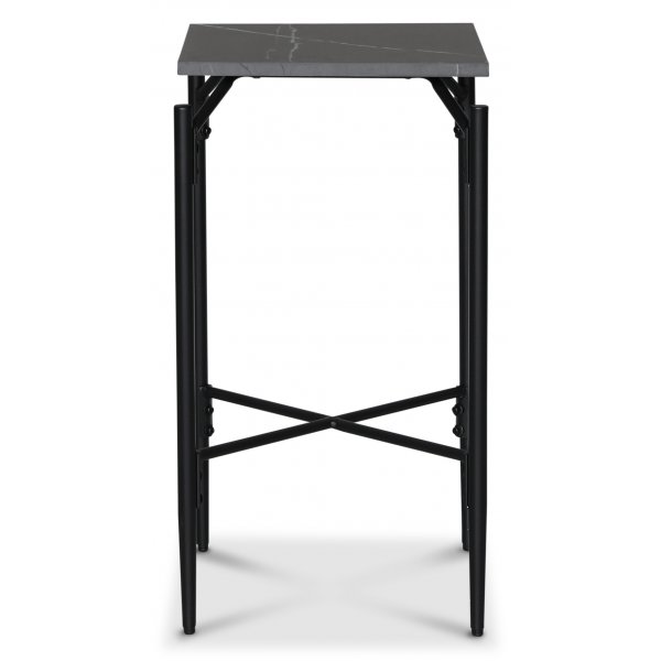 Wayne yöpöytä korkea 75 x 40 x 40 cm - Harmaa marmorifolio + Huonekalujen jalat Wayne yöpöytä korkea 75 x 40 x 40 cm - Harmaa marmorifolio + Huonekalujen jalat