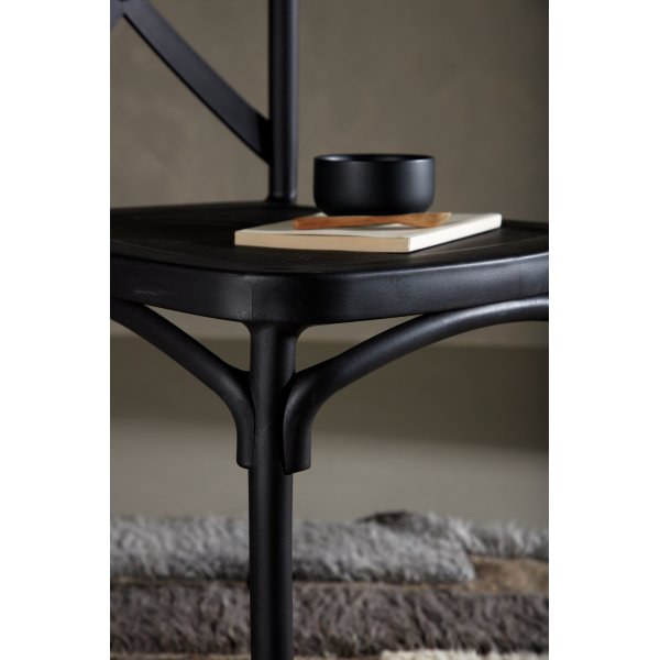 Crosett ruokatuoli - musta