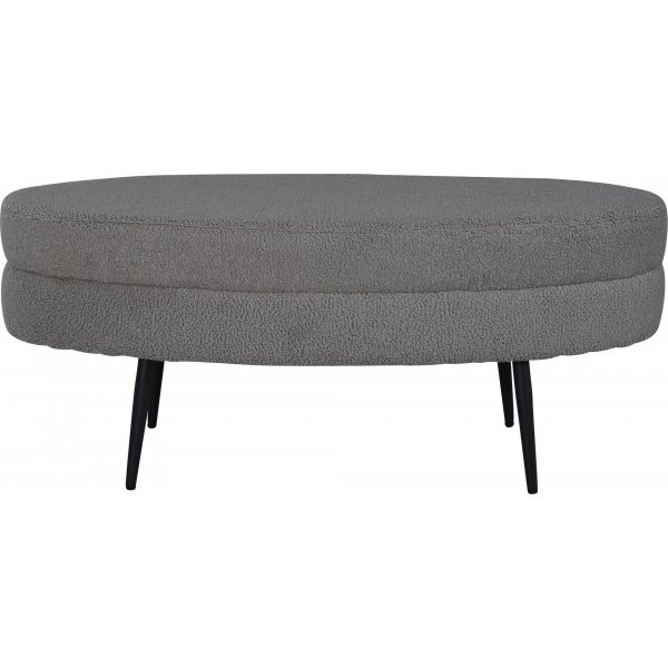 Rino pouf - harmaa beige nalle Rino pouf - harmaa beige nalle