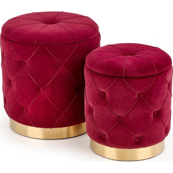 Hitch pouf - punainen Hitch pouf - punainen