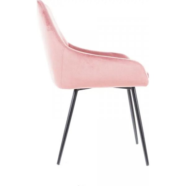 Albi ruokap�yd�n tuoli - Vaaleanpunainen sametti