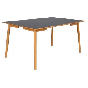 Perstorp ruokapöytä 150x90 cm - Musta/Tammi Perstorp ruokapöytä 150x90 cm - Musta/Tammi
