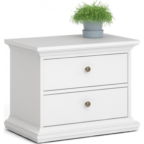 Paris ypyt 2 laatikolla - Valkoinen