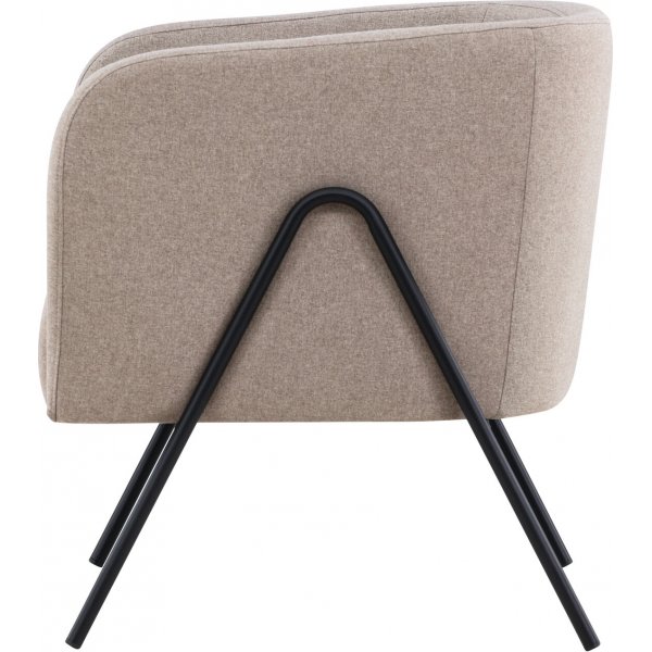 Rika nojatuoli - beige/musta