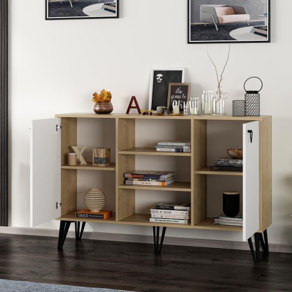 Tammi senkki - tammi/valkoinen Tammi senkki - tammi/valkoinen