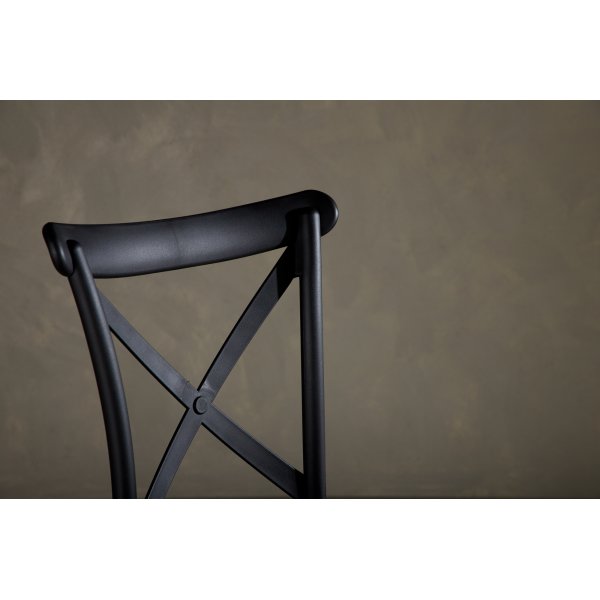 Crosett ruokatuoli - musta