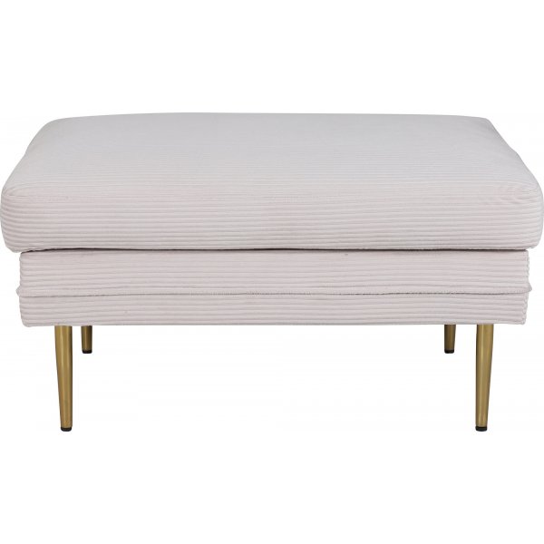 Savanna pouf - beige vakosametti
