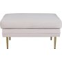 Savanna pouf - beige vakosametti