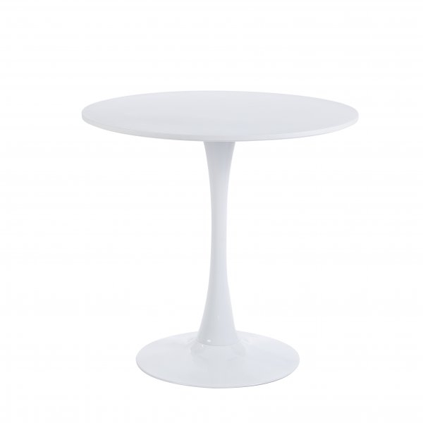 Astrid pyöreä ruokapöytä Ø80 cm - Valkoinen Astrid pyöreä ruokapöytä Ø80 cm - Valkoinen