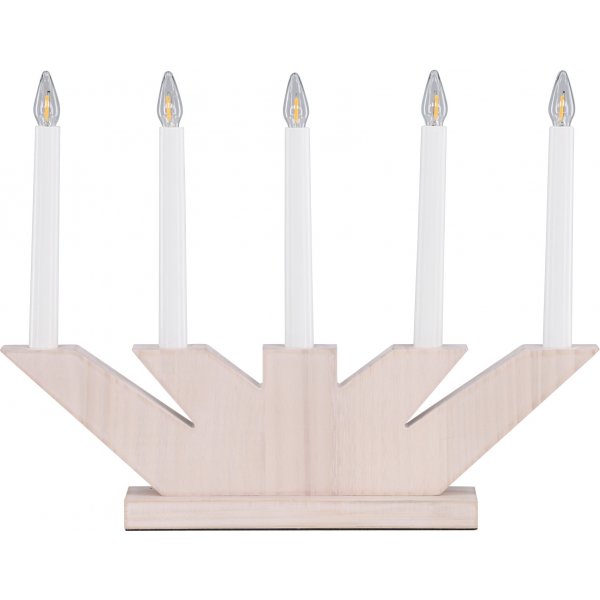 Verbier pöytävalaisin - Whitewash Verbier pöytävalaisin - Whitewash