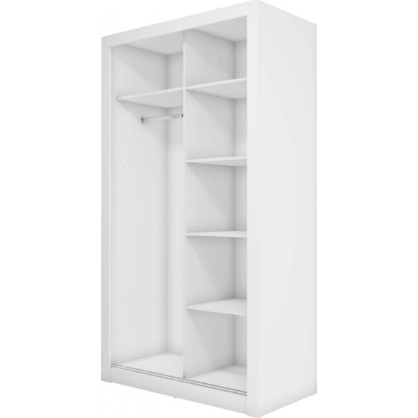 Einar vaatekaappi 18 - Valkoinen Einar vaatekaappi 18 - Valkoinen