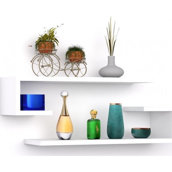 Eldo seinähylly - valkoinen Eldo seinähylly - valkoinen