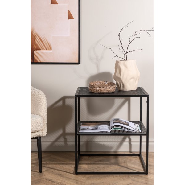 Netz-sivupyt 55 x 55 cm - Musta