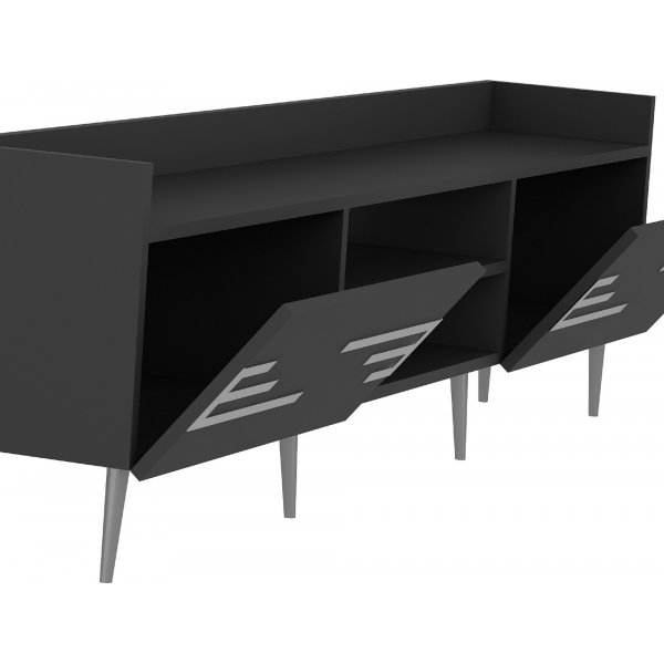 Garfo mediapenkki - antrasiitti Garfo mediapenkki - antrasiitti