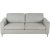 Nova 2-istuttava sohva - Harmaa + Huonekalujen hoitosarja tekstiileille