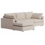 Moby beige divaanisohva 296 cm - sohva knnettvll divaanilla