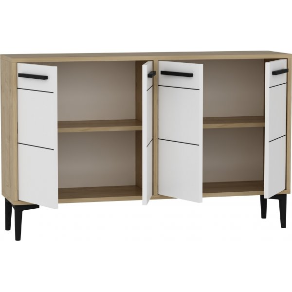 Stria senkki - Sapphire tammi/valkoinen Stria senkki - Sapphire tammi/valkoinen