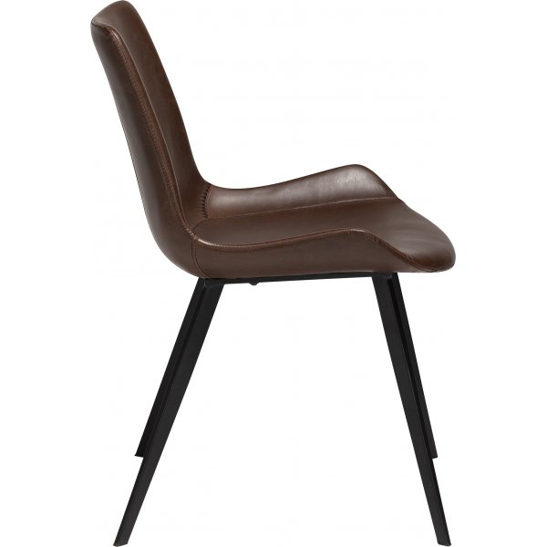 Hype ruokapöydän tuoli - ruskea PU Hype ruokapöydän tuoli - ruskea PU