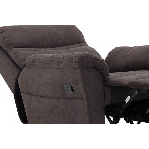 Taranto nojatuoli - ruskea