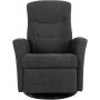 Hjellegjerde King -recliner-nojatuoli - Harmaa (Kangas)