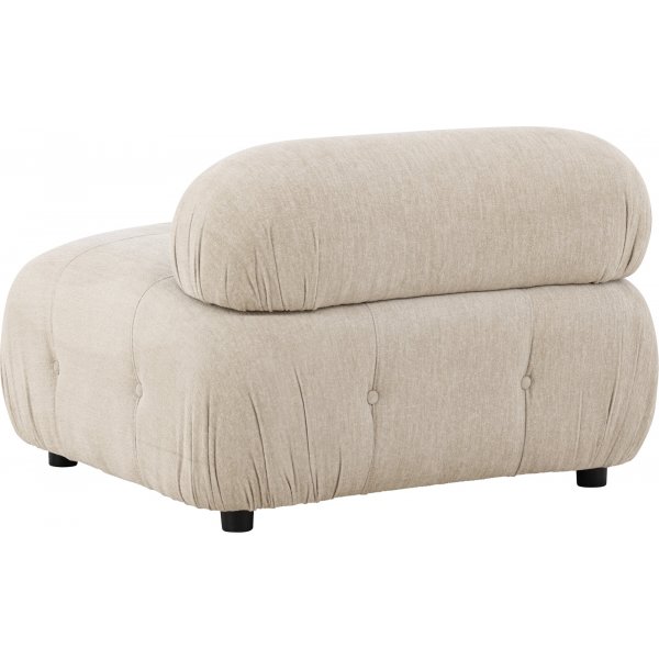 Mika sohvamoduuli - beige/kromi Mika sohvamoduuli - beige/kromi