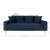 Lido 2,5-paikkainen sohva - Tummansinistä samettia