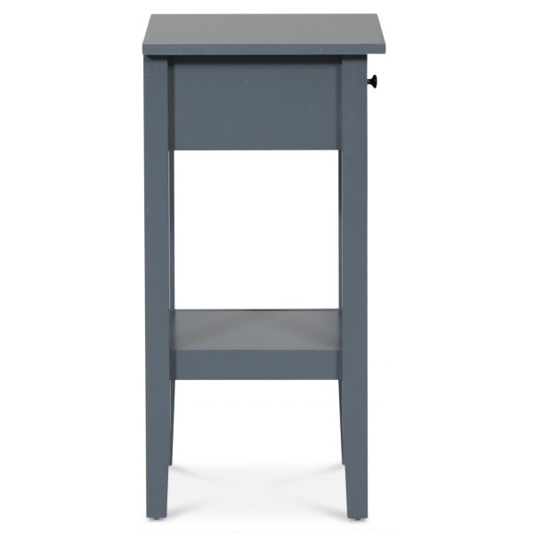 Alex yöpöytä laatikolla - harmaa Alex yöpöytä laatikolla - harmaa