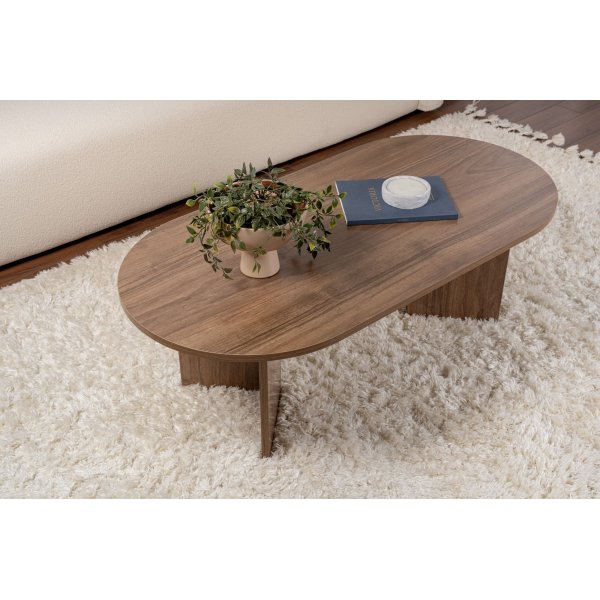 Sohvapyt Sable Walnut - 119 x 60 cm