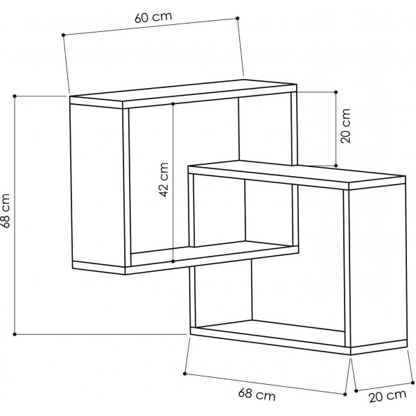Sormusseinähylly - valkoinen Sormusseinähylly - valkoinen