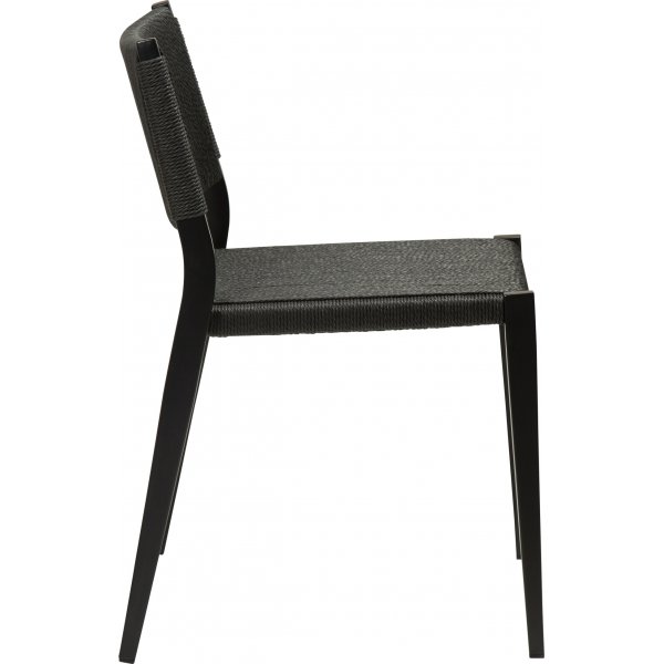 Silmukkaruokailutuoli - musta Silmukkaruokailutuoli - musta