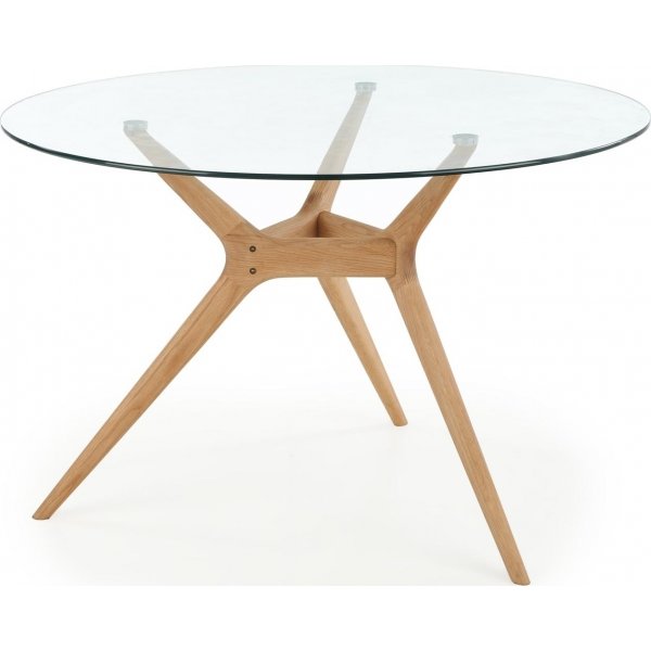 Ashmore ruokapöytä Ø120 cm - Tammi Ashmore ruokapöytä Ø120 cm - Tammi