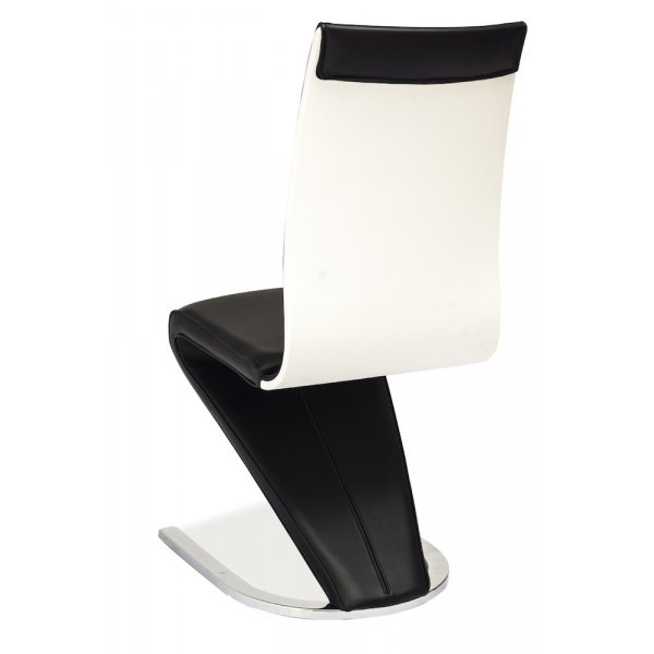 Ruokatuoli Layton - Musta/valkoinen Ruokatuoli Layton - Musta/valkoinen