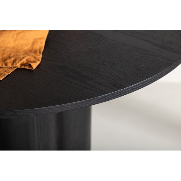 Olivia ruokap�yt� �110 cm - Musta