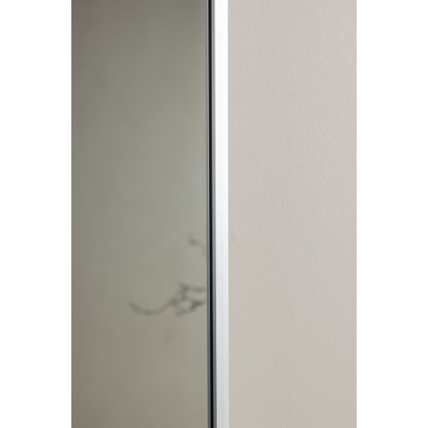 Orlando peili 55 x 195 cm - hopea + Kartta huonekalutassuineen mukana!