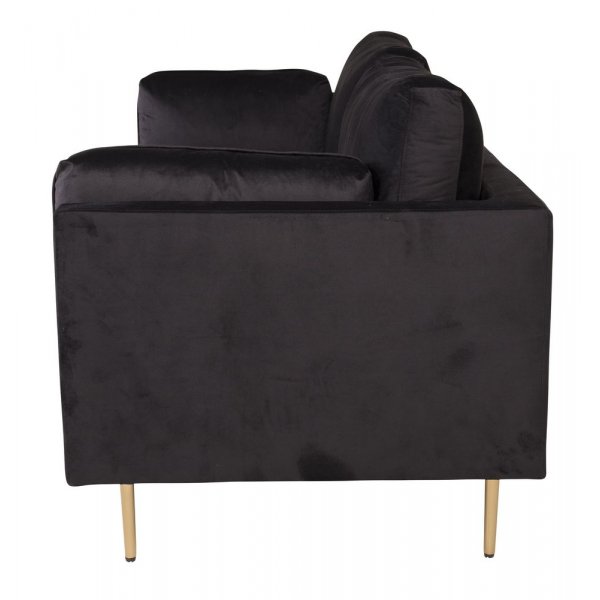 Sohva Savanna - Musta Sametti Sohva Savanna - Musta Sametti