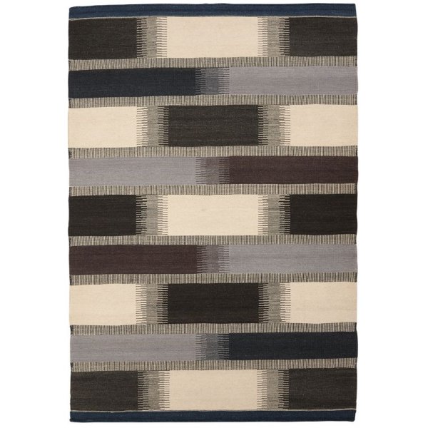 Kilim matto Poncho - harmaa
