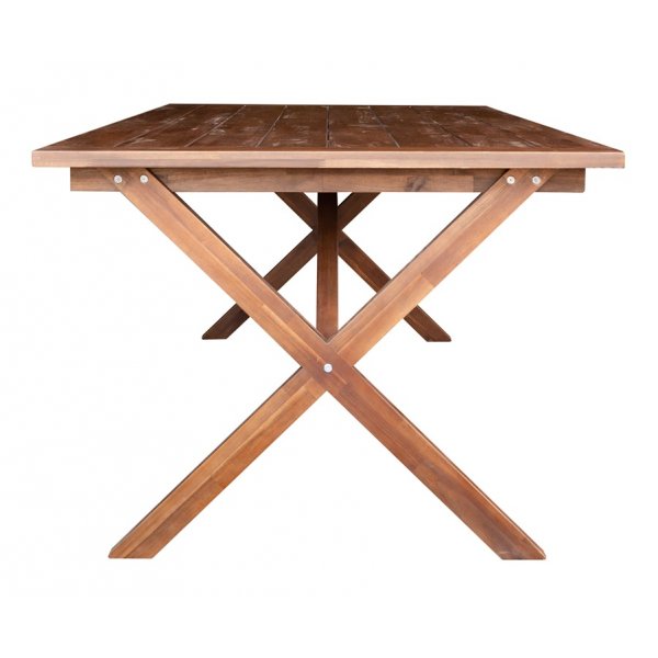 Oxford ruokapöytä 220 cm - Kuullotettu ruskea Oxford ruokapöytä 220 cm - Kuullotettu ruskea