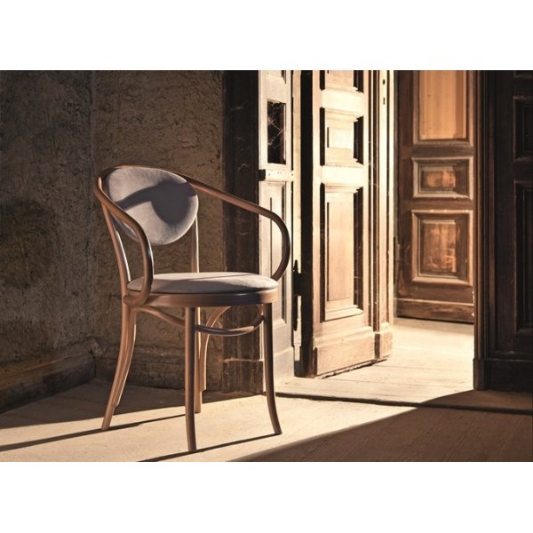 Taivutettu puutuoli k�sinojilla No30 Classic - Valinnainen v�ri