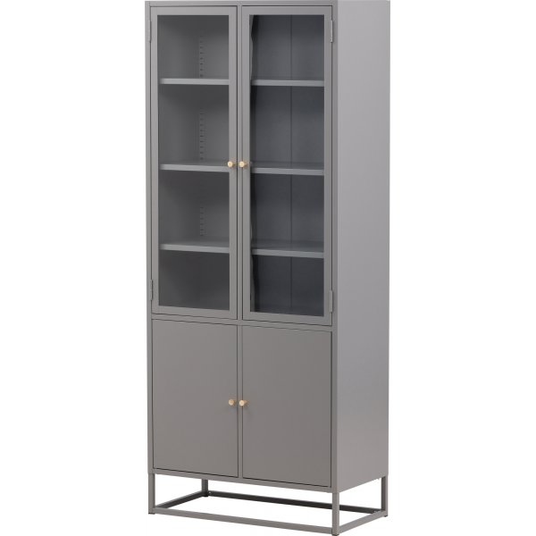 Torsnäsin lasikaappi - Vaaleanharmaa Torsnäsin lasikaappi - Vaaleanharmaa