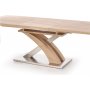 Bonita-ruokapyt 160-220 cm - Vaalea tammi