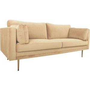 Savannah sohva - Beige sametti Savannah sohva - Beige sametti