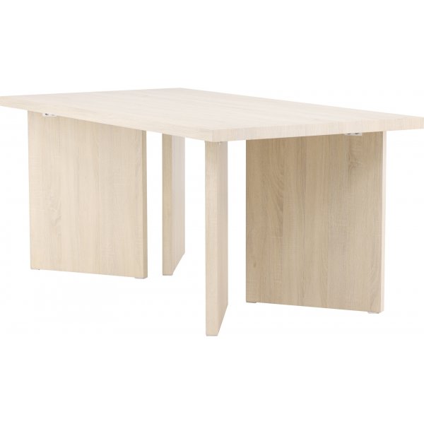 Bassholmen ruokapöytä 180 x 90 cm - Whitewash Bassholmen ruokapöytä 180 x 90 cm - Whitewash